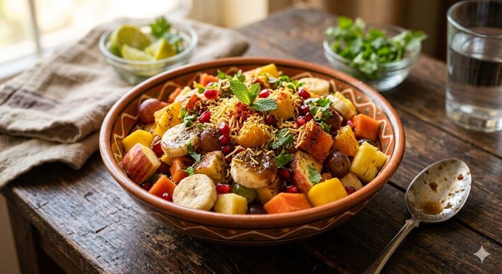 <p><span style="color: rgb(224, 62, 45);" data-mce-style="color: rgb(224, 62, 45);"><strong>ફ્રૂટ ચાટના શોખીનો સાવધાન : </strong></span>પ્લેટમાં સજેલા કાપેલા ફળો હોઈ શકે છે બીમારીનું ઘર, ખાતા પહેલાં જાણી લો આ ચેતવણી... </p>