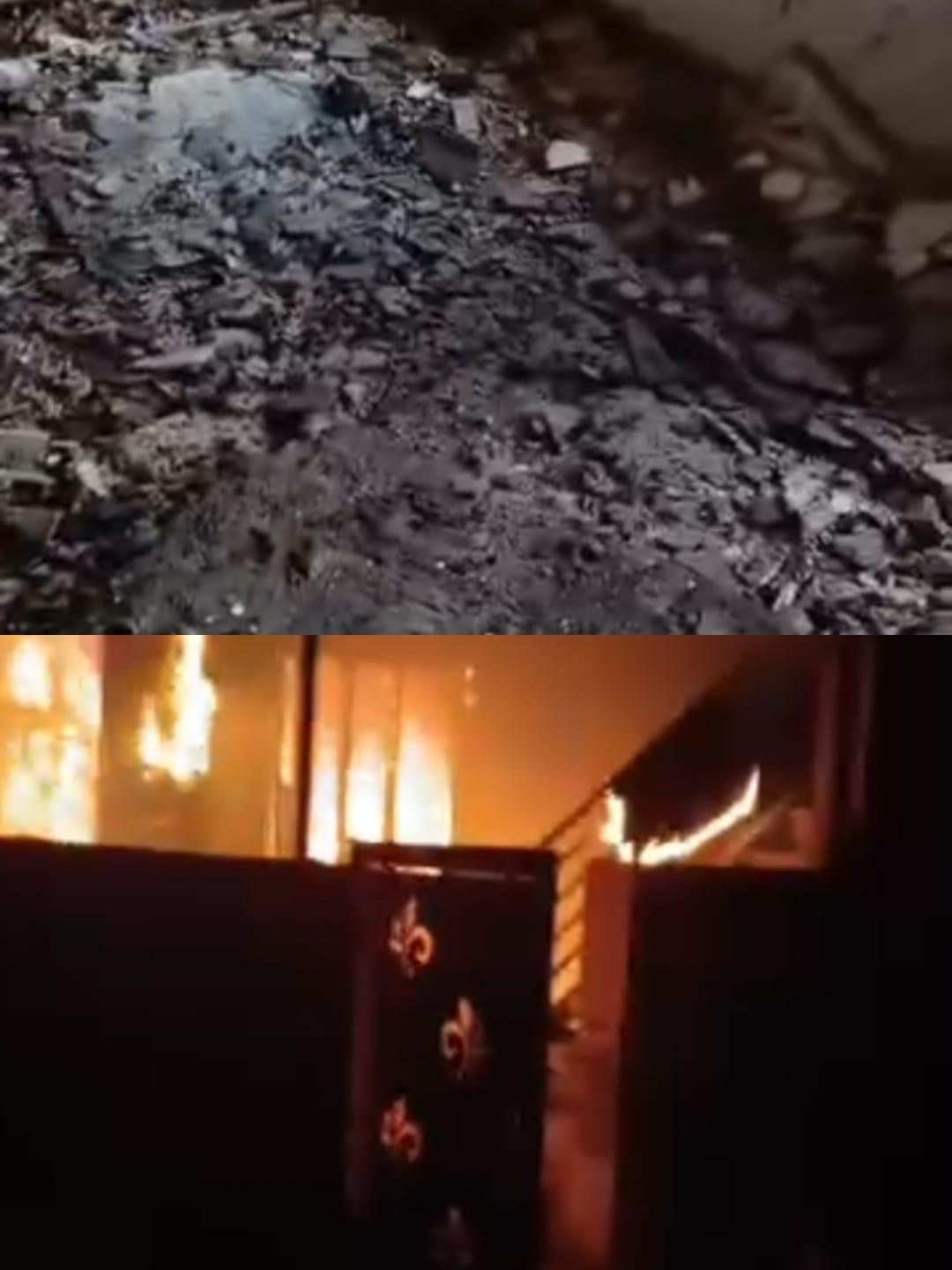 <p><span style="color: rgb(224, 62, 45);" data-mce-style="color: rgb(224, 62, 45);"><strong>અંતરજાળમાં અગ્નિકાંડ:</strong></span> ગેસ લીકેજ થતા મકાન આગની લપેટમાં, બે લોકો દાઝ્યા</p>