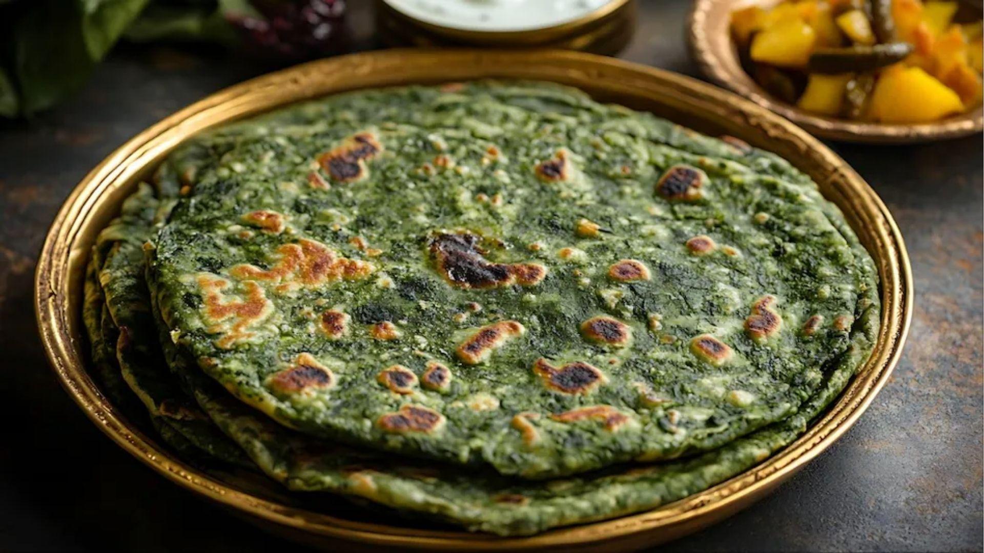 <p><span style="color: rgb(224, 62, 45);" data-mce-style="color: rgb(224, 62, 45);">સવારના નાસ્તામાં મિનિટોમાં બનાવો પાલકની રોટલી,</span> સ્વાસ્થ્ય માટે ફાયદાકારક અને સ્વાદમાં લાજવાબ</p>