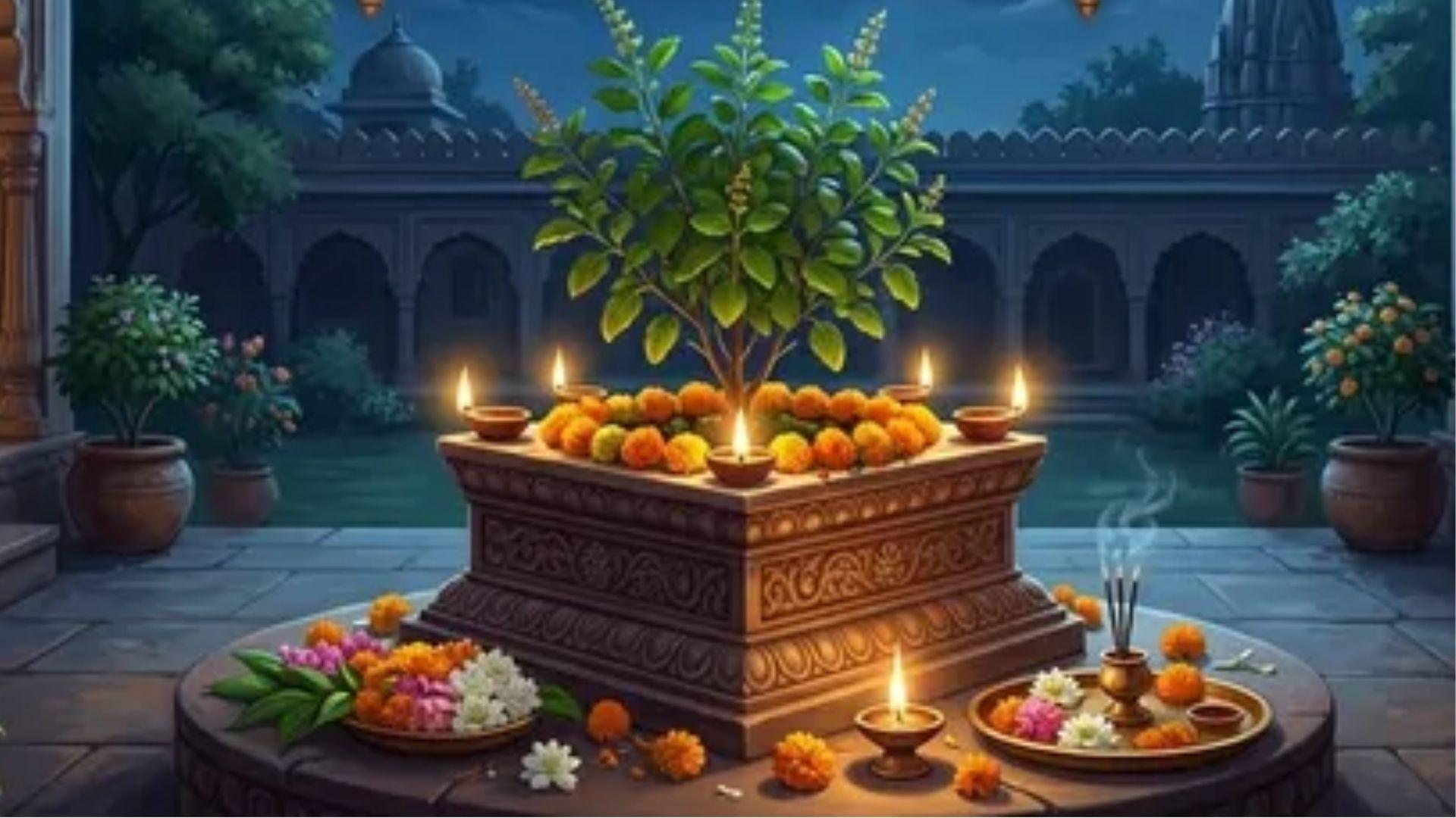 <p><span style="color: rgb(224, 62, 45);" data-mce-style="color: rgb(224, 62, 45);">પૈસાની તંગીમાંથી છુટકારો મેળવવો છે? </span>તો ચૈત્ર પૂર્ણિમા પર તુલસી સાથે જોડાયેલો આ ઉપાય અવશ્ય કરો</p>