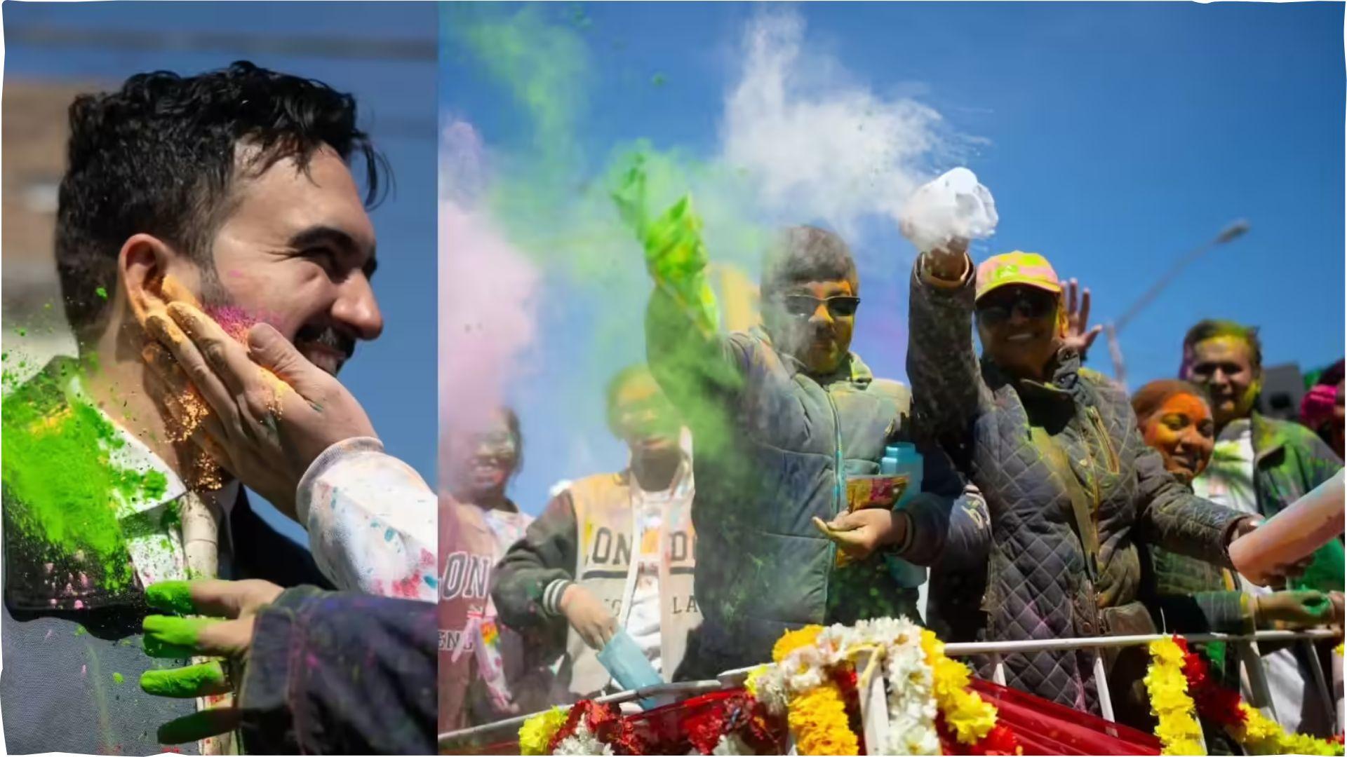 <p><span style="color: rgb(224, 62, 45);" data-mce-style="color: rgb(224, 62, 45);">ન્યૂયોર્કમાં ધૂમધામથી મનાયો ફાગવા,</span> મેયર જોહરાન મમદાનીએ કહ્યું - વસંતના સ્વાગત માટે અમે તૈયાર</p>