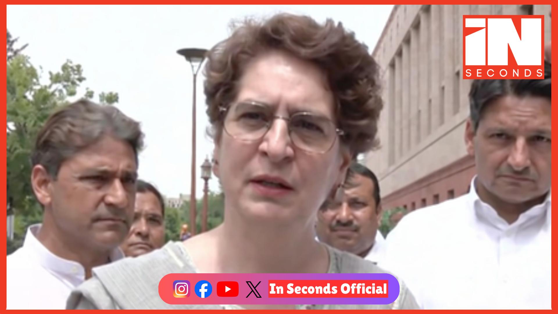 <p><strong><span style="color: rgb(224, 62, 45);" data-mce-style="color: rgb(224, 62, 45);">કેરળ ગઠબંધન વિવાદ: </span>પ્રિયંકા ગાંધીના પીએમ મોદી પર પ્રહાર, પશ્ચિમ એશિયા સંકટ પર ચર્ચાની કરી માંગ</strong></p>