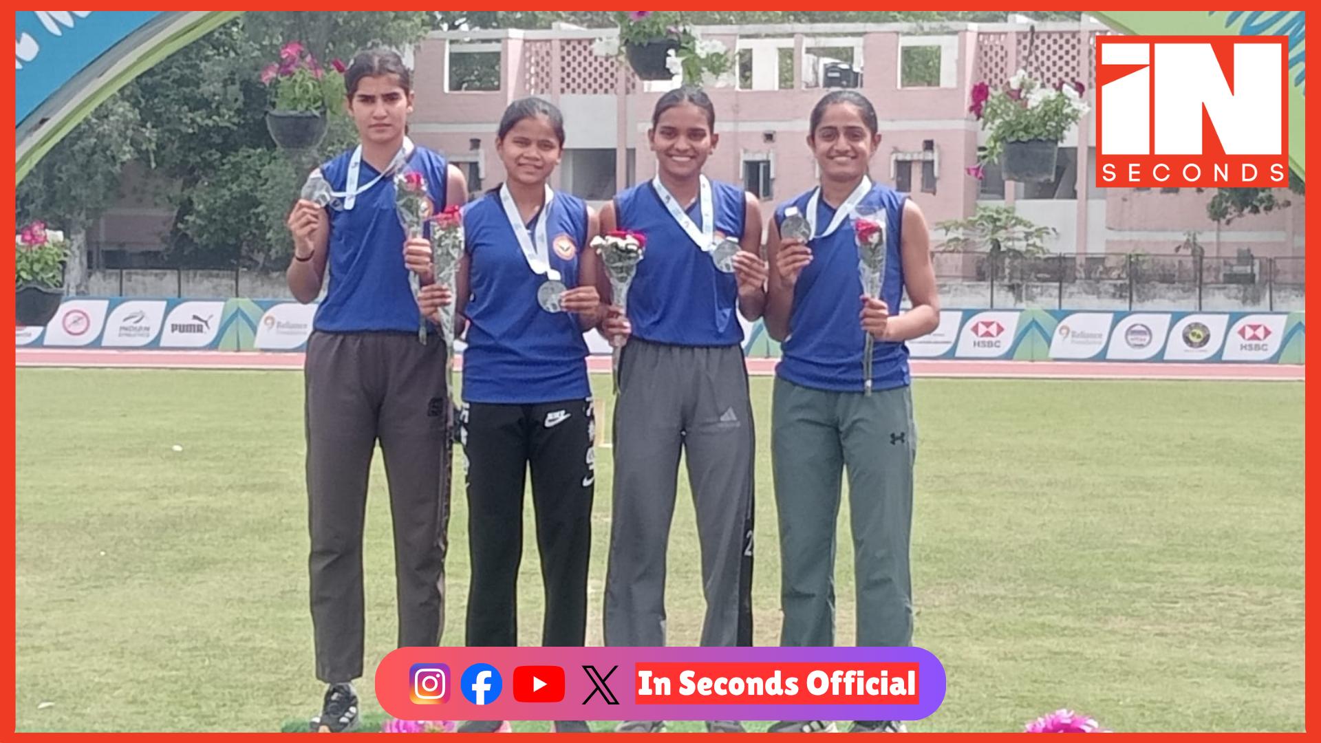 <p><strong><span style="color: rgb(224, 62, 45);" data-mce-style="color: rgb(224, 62, 45);">ચંદીગઢમાં સાબરકાંઠાની દીકરીઓનો ડંકો:</span> 3જી રાષ્ટ્રીય ઓપન રિલે દોડમાં જીત્યો સિલ્વર મેડલ</strong></p>