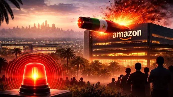 <p><strong>ઈરાનનો બહેરીનમાં એમેઝોનના ડેટા સેન્ટર પર ડ્રોન હુમલો, <span style="color: rgb(224, 62, 45);" data-mce-style="color: rgb(224, 62, 45);">ભારત પર થશે અસર ?</span></strong></p>