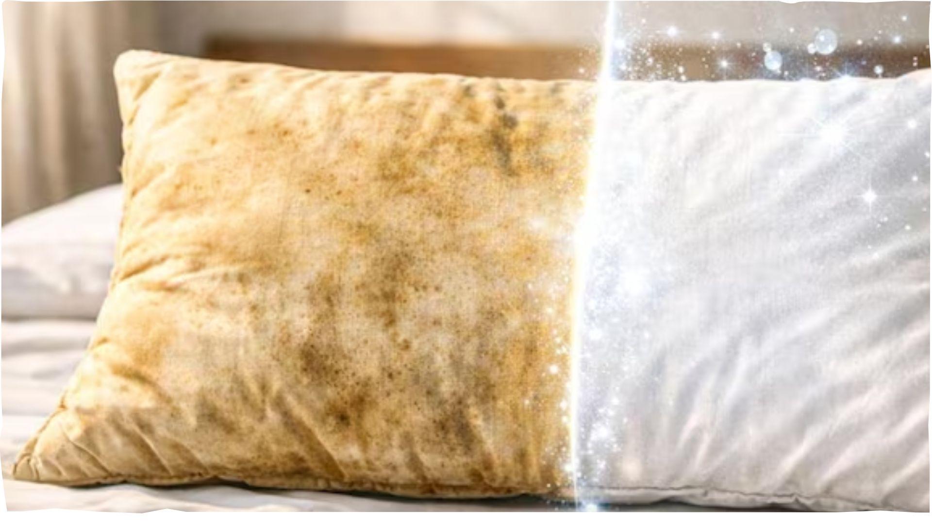 <p><span style="color: rgb(224, 62, 45);" data-mce-style="color: rgb(224, 62, 45);">વોશિંગ મશીન વગર જૂના તકિયાને નવા જેવા સફેદ અને ચમકદાર બનાવો,</span> 5 મિનિટમાં જિદ્દી પીળા ડાઘ અદૃશ્ય</p>