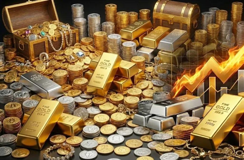 <p><span style="color: rgb(224, 62, 45);" data-mce-style="color: rgb(224, 62, 45);"><strong>હનુમાન જયંતીના પવિત્ર દિવસે સોનાના ભાવમાં મોટો ઉછાળો, </strong></span>ચાંદી પણ ચમકી</p>