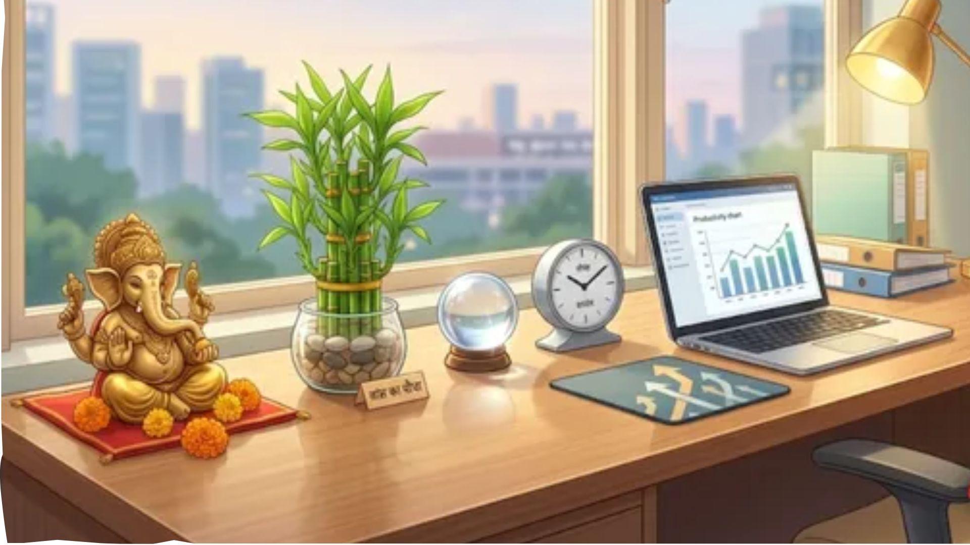 <p><span style="color: rgb(224, 62, 45);" data-mce-style="color: rgb(224, 62, 45);">ઓફિસ ડેસ્ક પર આજે જ રાખો આ 5 ખાસ વસ્તુઓ,</span> વધશે પોઝિટિવિટી અને કરિયરમાં ખુલશે તરક્કીના રસ્તા</p>