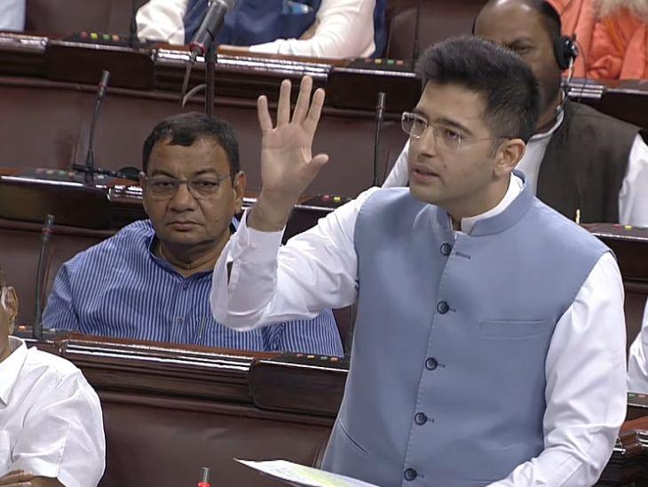 <p><span style="color: rgb(224, 62, 45);" data-mce-style="color: rgb(224, 62, 45);"><strong>'ખામોશ કરવાયા ગયા હૂં, હારા નહીં હૂં'.... </strong></span>રાઘવ ચઢ્ઢાએ AAPની  નેતાગીરી સામે બાયો ચઢાવી</p>