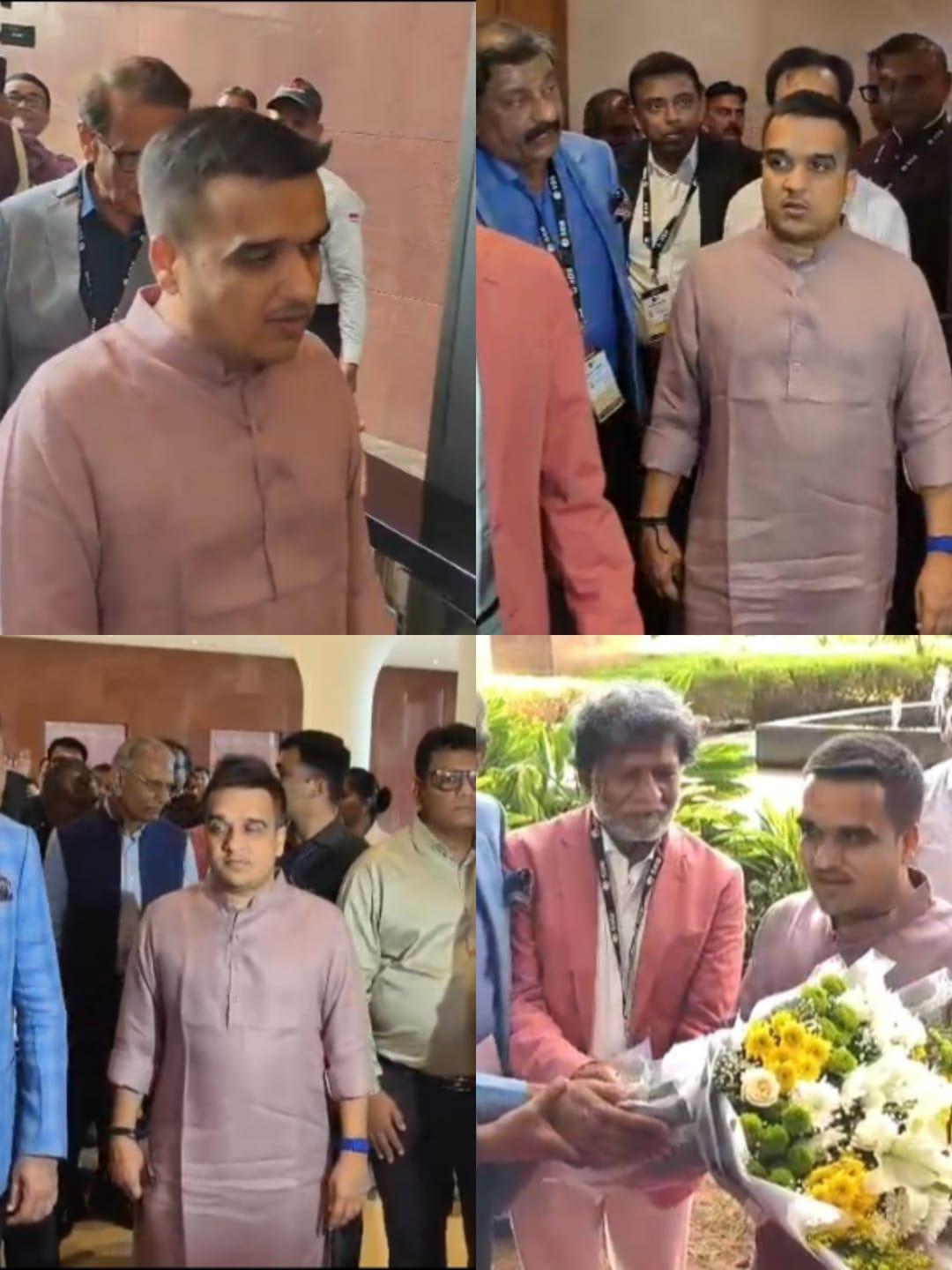 <p><span style="color: rgb(224, 62, 45);"><strong>સુરત ડાયમંડ બુર્સમાં ગુંજશે હર્ષનાદ....</strong></span>ગૃહ રાજ્યમંત્રીની વિશેષ મુલાકાત અને સન્માન</p>