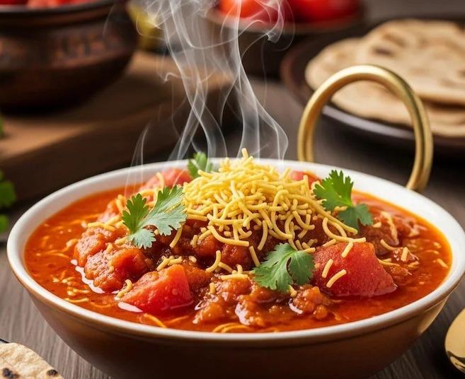 <p>માત્ર 15 મિનિટમાં તૈયાર: <span style="color: rgb(224, 62, 45);" data-mce-style="color: rgb(224, 62, 45);"><strong>મહેમાન આવે ત્યારે ઝટપટ બનાવો ટેસ્ટી કાઠિયાવાડી સેવ-ટામેટાનું શાક</strong></span></p>