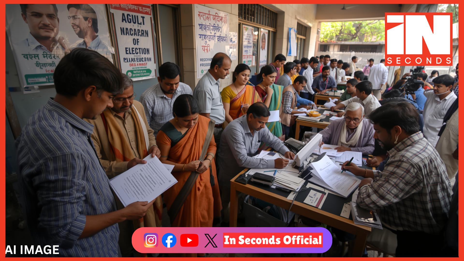 <p><strong><span style="color: rgb(224, 62, 45);" data-mce-style="color: rgb(224, 62, 45);">સ્થાનિક સ્વરાજ્યની ચૂંટણી : </span>આજથી ઉમેદવારી પત્રો ભરાવાની શરૂઆત, 11 એપ્રિલ અંતિમ તારીખ</strong></p>