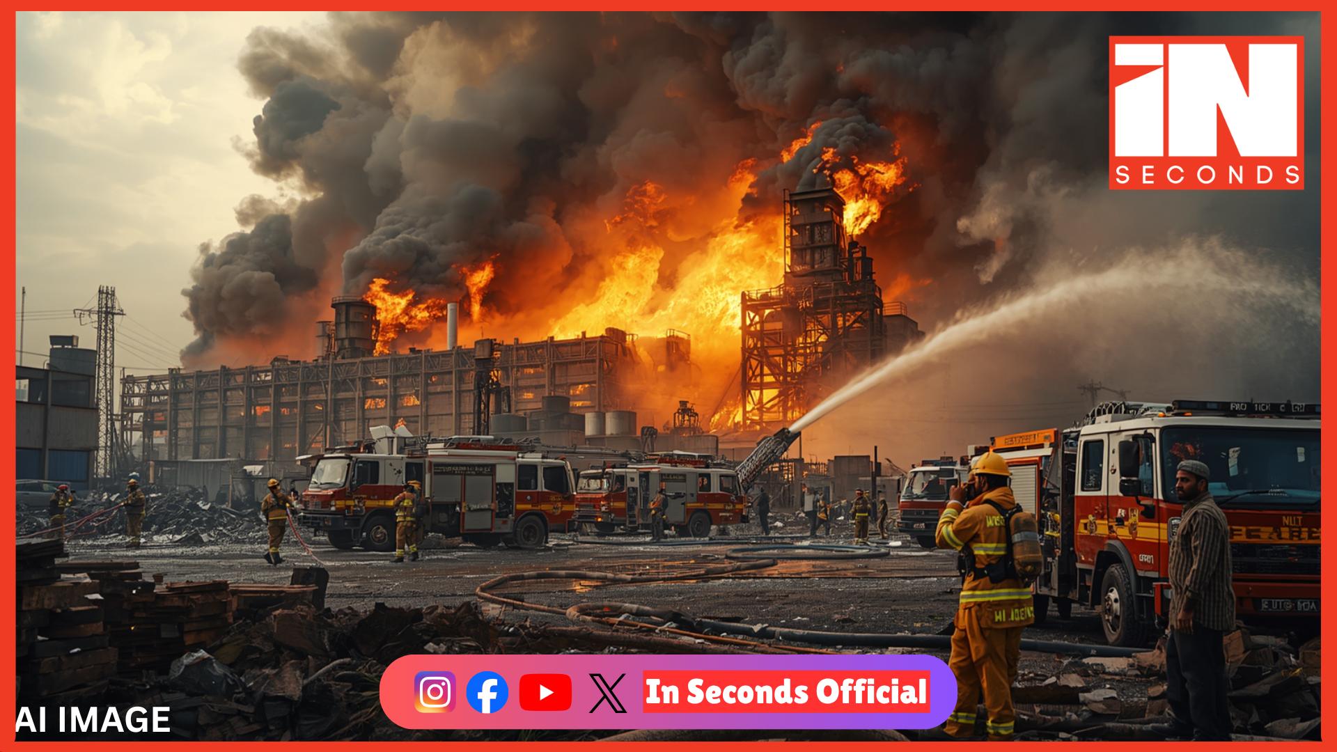 <p><strong><span style="color: rgb(224, 62, 45);" data-mce-style="color: rgb(224, 62, 45);">વાપી GIDCની પેપર મિલમાં ભીષણ આગ:</span> કરોડોની મિલકત બળીને ખાખ, ફાયર ફાઈટરોની કલાકોની જહેમત બાદ આગ કાબૂમાં</strong></p>