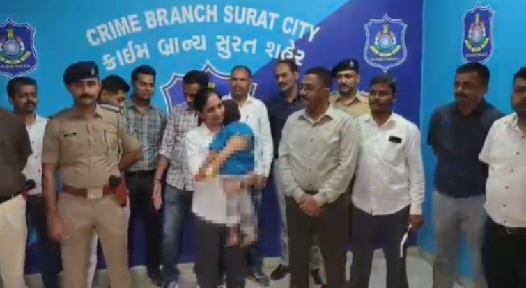 <p><span style="color: rgb(224, 62, 45);" data-mce-style="color: rgb(224, 62, 45);"><strong>ખાખીનો માનવીય ચહેરો :</strong></span> સુરત પોલીસે 84 કલાકના દિલધડક ઓપરેશન બાદ અપહરણ થયેલી બાળકીને અમદાવાદથી હેમખેમ છોડાવી... </p>