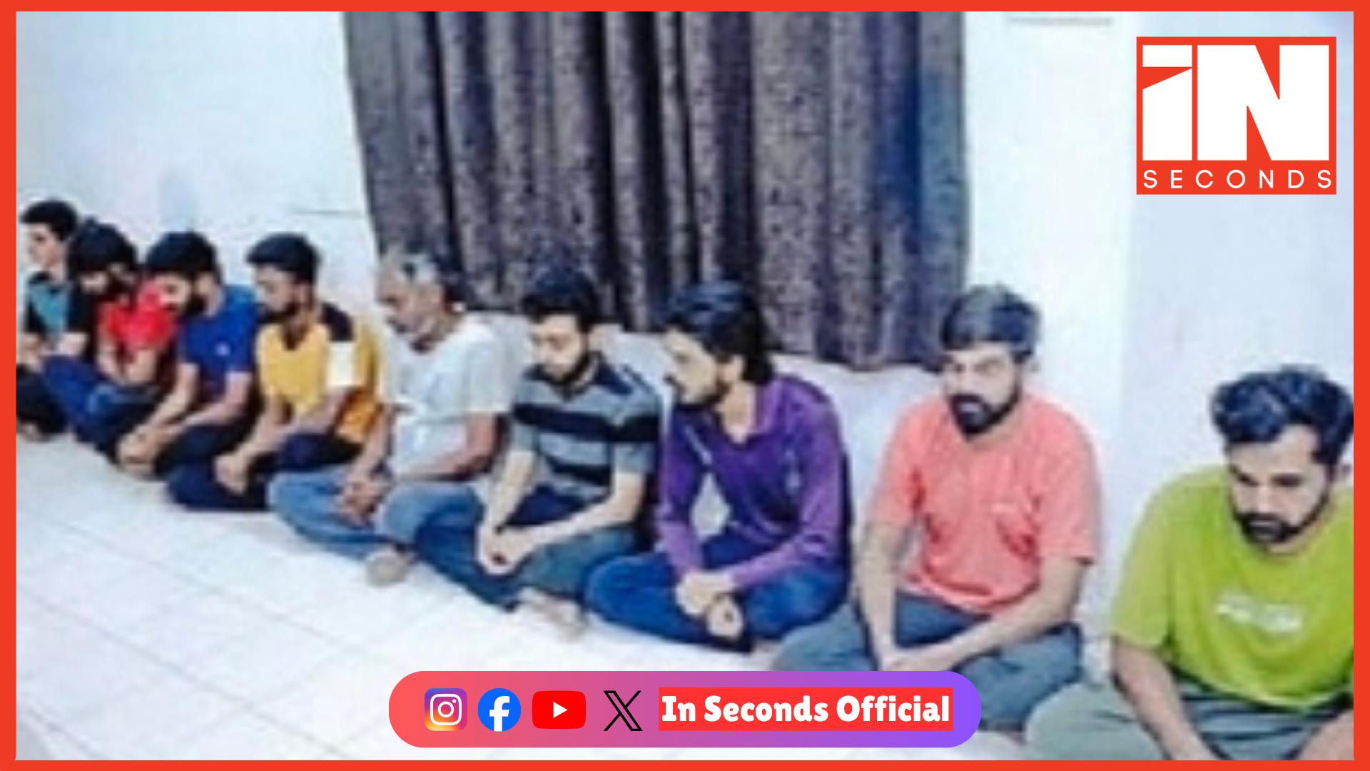 <p><strong><span style="color: rgb(224, 62, 45);" data-mce-style="color: rgb(224, 62, 45);">ભાવનગર સાયબર ફ્રોડ કૌભાંડ:</span> ગુજસીકોટના ગુનામાં વધુ 9 આરોપીઓ ઝડપાયા, 21 કરોડના ટ્રાન્જેક્શનનો પર્દાફાશ, બે દિવસના રિમાન્ડ મંજૂર</strong></p>