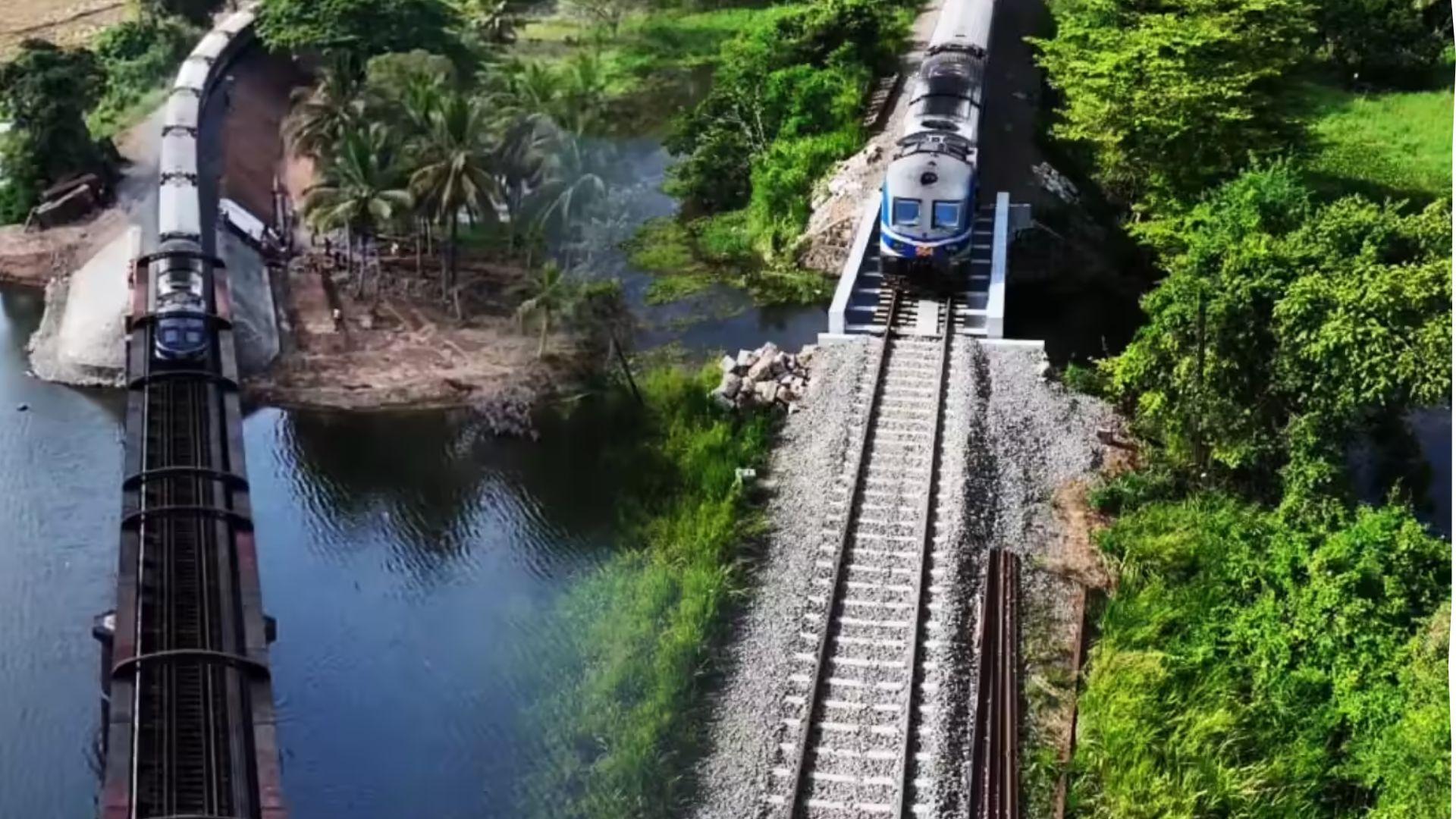 <p><span style="color: rgb(224, 62, 45);" data-mce-style="color: rgb(224, 62, 45);">'થેંક યુ ઈન્ડિયા'... </span>તોફાનથી ખખડધજ રેલ્વે લાઈન પર ફરી દોડી ટ્રેન, શ્રીલંકાના લોકો કરી રહ્યા છે ભારતનો આભાર</p>